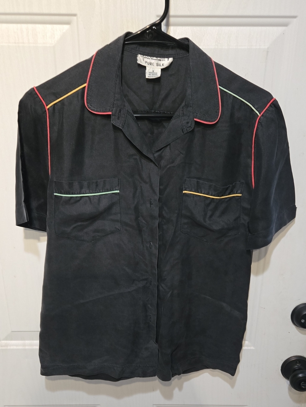 Gloria Vanderbilt Pure Silk Blouse